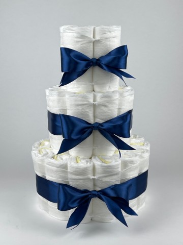 Chouette chouette luiertaart 40 basic donker blauw