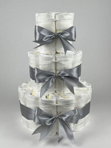 Chouette chouette luiertaart 40 basic grijs