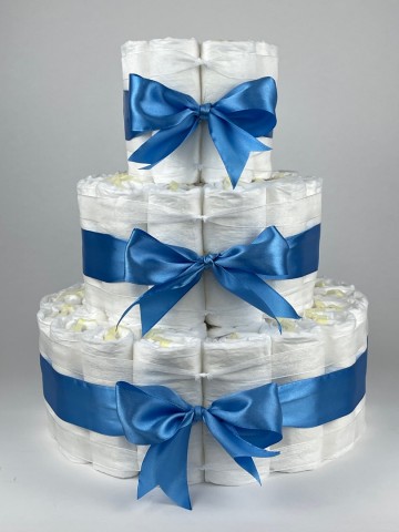 Chouette chouette luiertaart 64 basic diep blauw