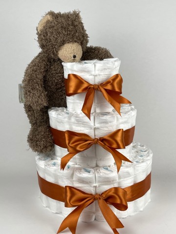 Chouette chouette luiertaart bunnies by the bay beer cubby koper