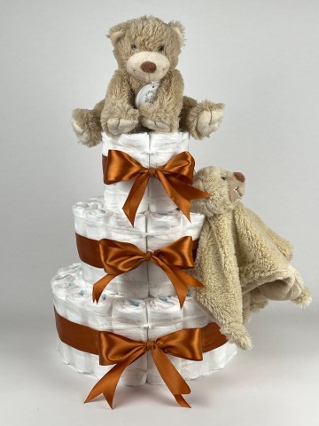 Chouette chouette luiertaart happy horse beer boogy beige   koper