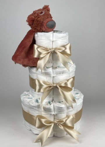 Chouette chouette luiertaart happy horse tuttle beer bobbie beige