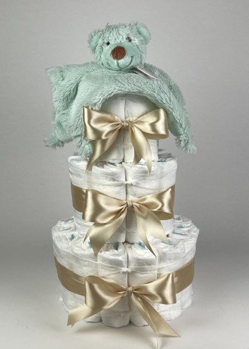 Chouette chouette luiertaart happy horse tuttle beer boogy lagoon   beige