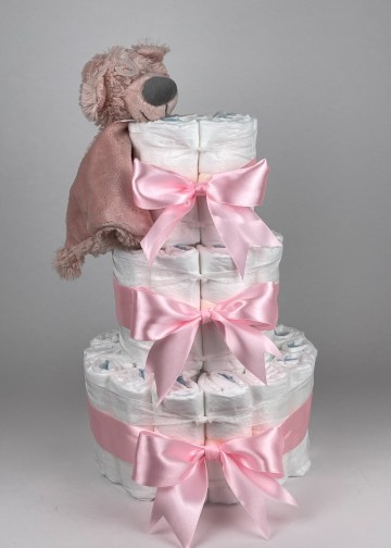 Chouette chouette luiertaart happy horse tuttle beer brim roze