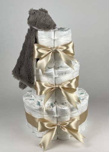 Chouette chouette luiertaart happy horse tuttle croco collin beige