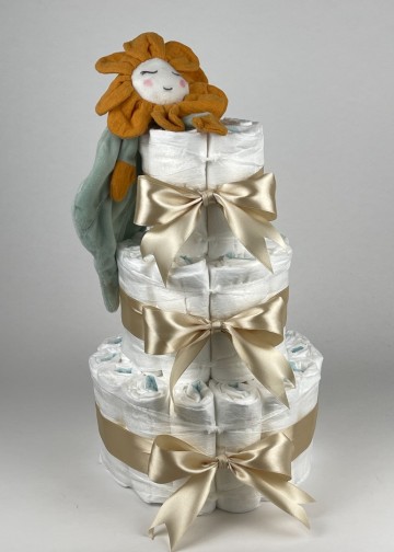 Chouette chouette luiertaart happy horse tuttle fleur beige