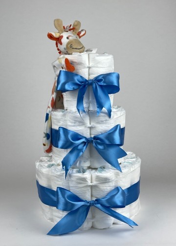 Chouette chouette luiertaart happy horse tuttle giraffe gilles diep blauw