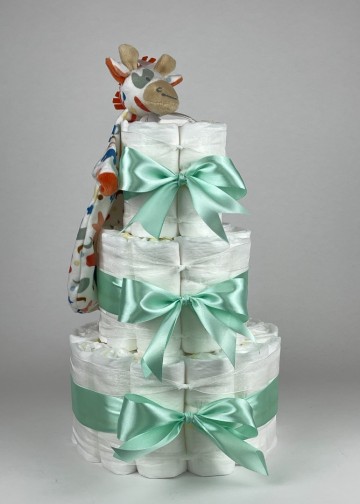 Chouette chouette luiertaart happy horse tuttle giraffe gilles groen