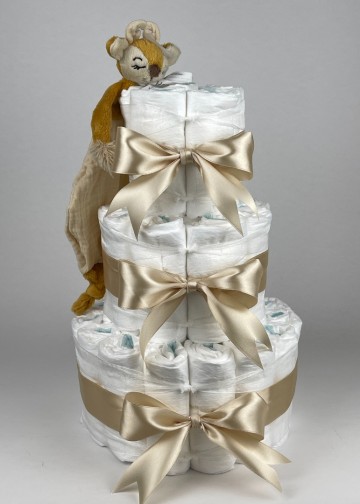 Chouette chouette luiertaart happy horse tuttle hertje tatum beige