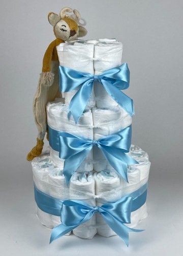 Chouette chouette luiertaart happy horse tuttle hertje tatum hemels blauw