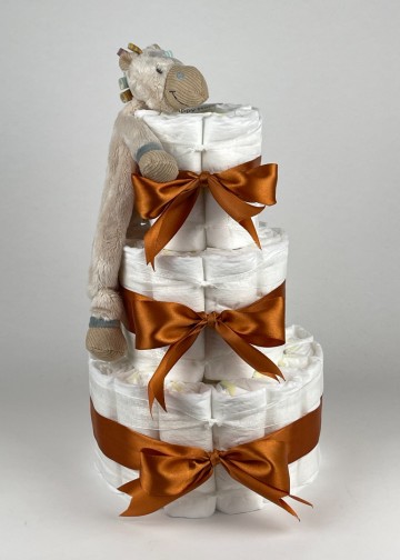 Chouette chouette luiertaart happy horse tuttle horse bright koper