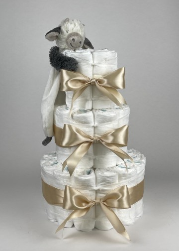 Chouette chouette luiertaart happy horse tuttle koe casper beige