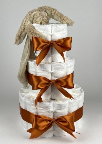 Chouette chouette luiertaart happy horse tuttle konijn richie beige   koper