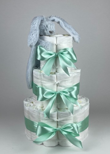 Chouette chouette luiertaart happy horse tuttle konijn richie blue   groen