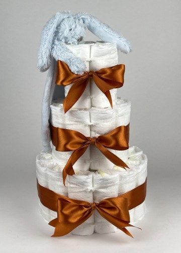 Chouette chouette luiertaart happy horse tuttle konijn richie blue   koper