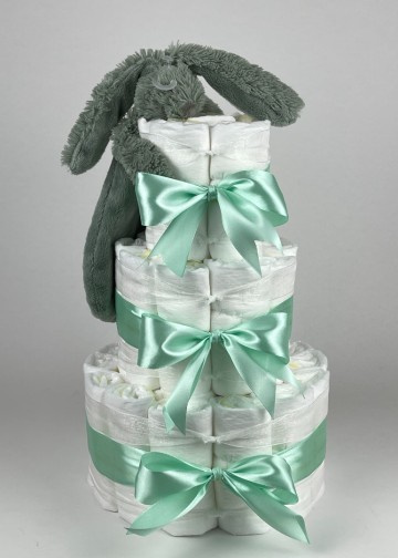 Chouette chouette luiertaart happy horse tuttle konijn richie green   groen