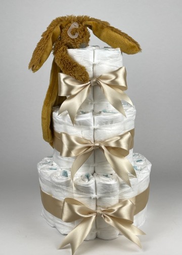 Chouette chouette luiertaart happy horse tuttle konijn richie oker   beige