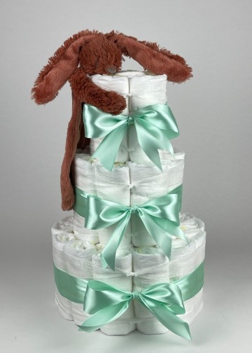 Chouette chouette luiertaart happy horse tuttle konijn richie rusty   groen