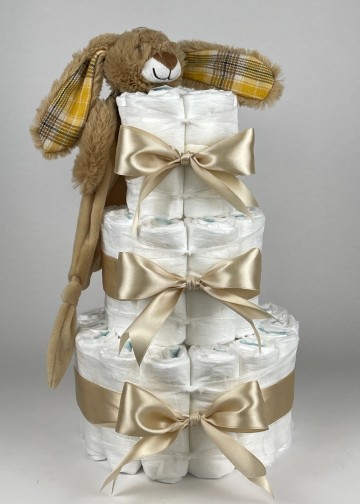 Chouette chouette luiertaart happy horse tuttle konijn riley beige