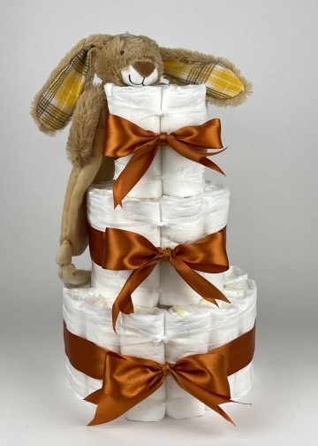 Chouette chouette luiertaart happy horse tuttle konijn riley koper