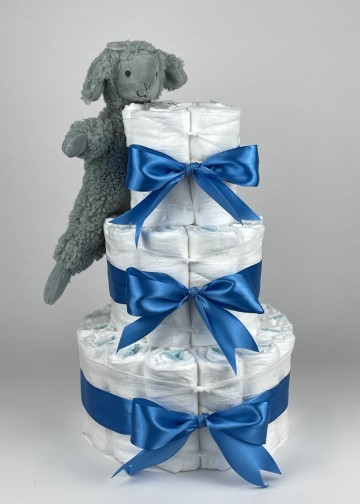 Chouette chouette luiertaart happy horse tuttle lamb lex diep blauw