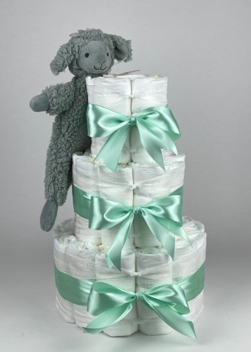 Chouette chouette luiertaart happy horse tuttle lamb lex groen