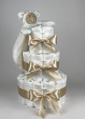 Chouette chouette luiertaart happy horse tuttle lamb lugano beige