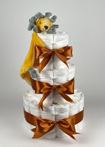 Chouette chouette luiertaart happy horse tuttle leeuw luke koper