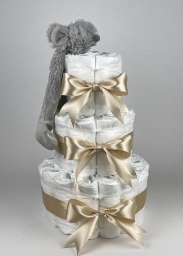 Chouette chouette luiertaart happy horse tuttle muis mindy beige