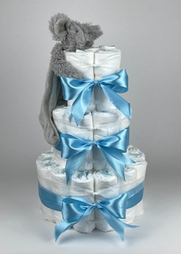 Chouette chouette luiertaart happy horse tuttle muis mindy hemels blauw