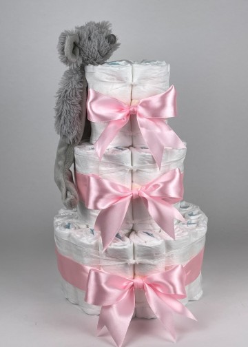 Chouette chouette luiertaart happy horse tuttle muis mindy roze