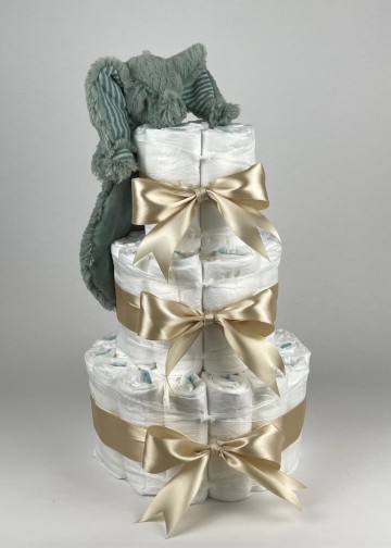 Chouette chouette luiertaart happy horse tuttle olifant eddy beige