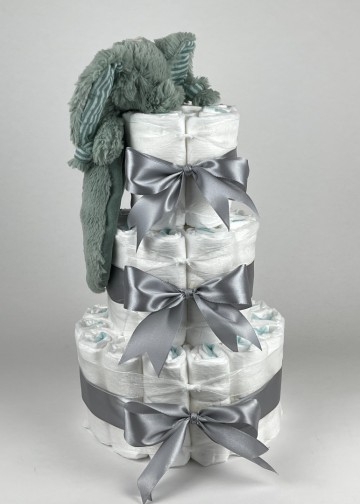 Chouette chouette luiertaart happy horse tuttle olifant eddy grijs