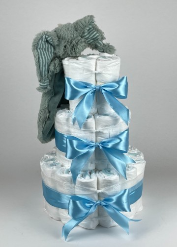 Chouette chouette luiertaart happy horse tuttle olifant eddy hemels blauw