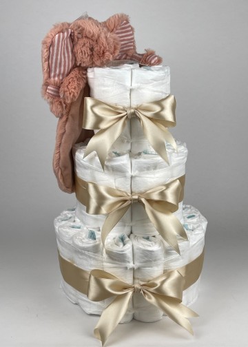 Chouette chouette luiertaart happy horse tuttle olifant emily beige