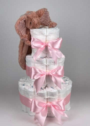 Chouette chouette luiertaart happy horse tuttle olifant emily roze