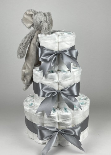 Chouette chouette luiertaart happy horse tuttle olifant enzo grijs