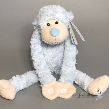 Funnies knuffel aap blauw 2