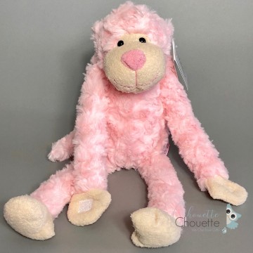Funnies knuffel aap roze 2