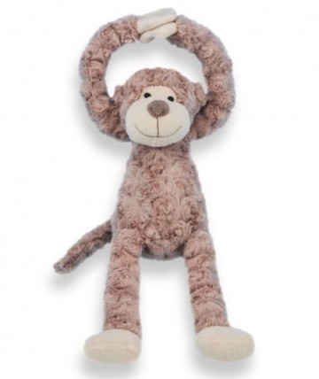 Funnies knuffel slingeraap bruin 1