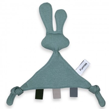 Funnies knuffeldoek snoes stone green 3