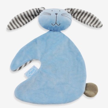 Funnies knuffeldoekje tutpopje knuf blauw 1