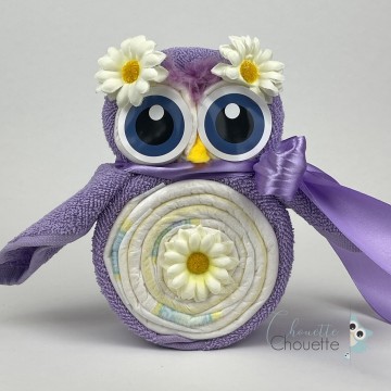 Kleine luieruil lavendel paars