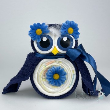 Kleine luieruil navy donker blauw