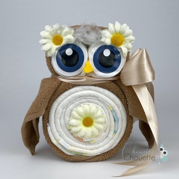 Kleine luieruil sand   beige