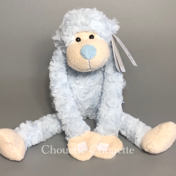Knuffel aapje funnies blauw 00