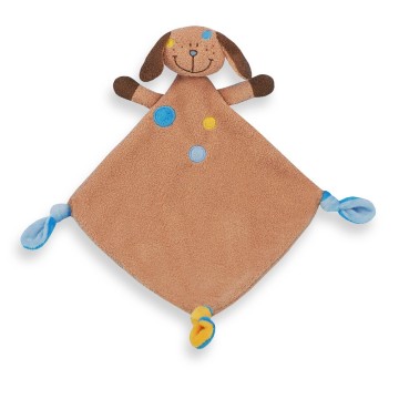 Knuffeldoekje hond funnies kraamcadeau 0