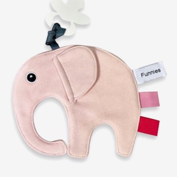 Kraamcadeau knuffeldoekje ollie blush roze