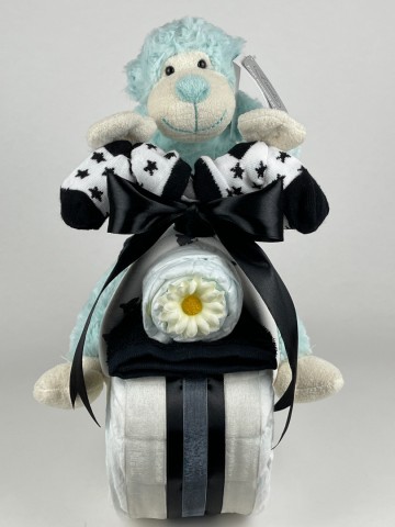 Luiermotor funnies aap groen 0012 3