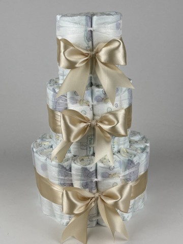 Luiertaart basic 40 beige   2